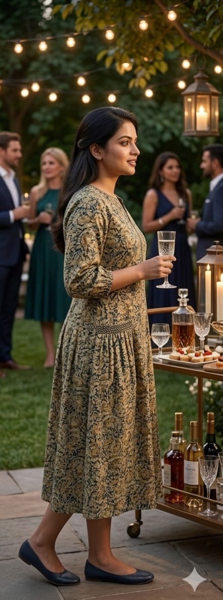 Traditional Kalamkari Dress