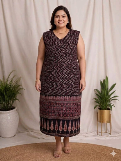 Aline Kalamkari Dresss