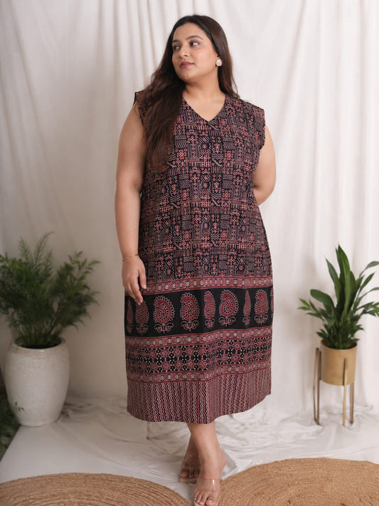 Aline Kalamkari Dresss