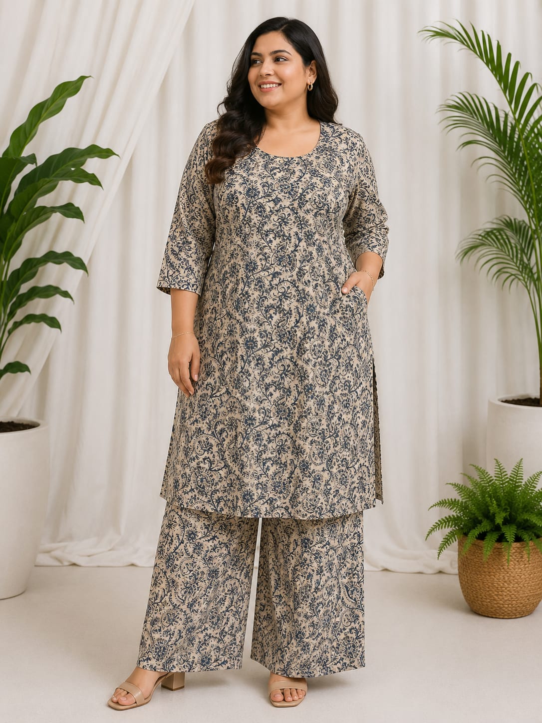 Kalamkari Co-Ord Set