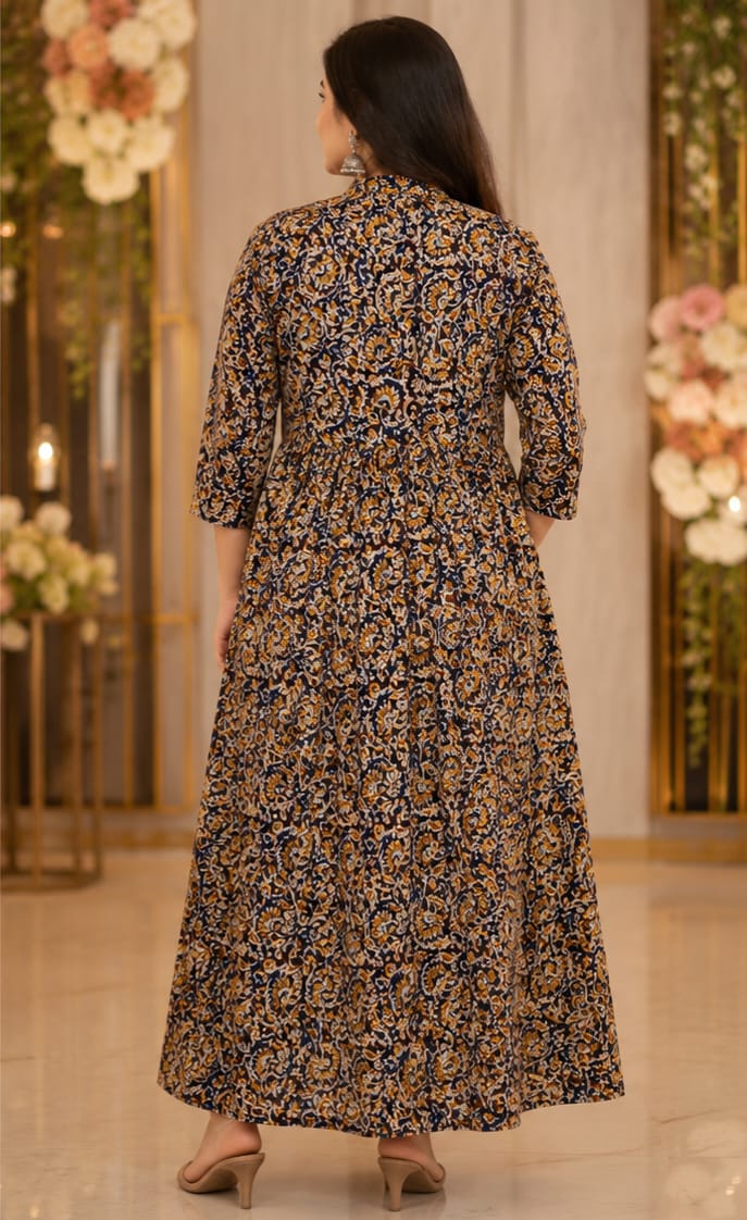 Traditional Kalamkari Dress