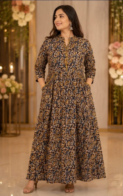Traditional Kalamkari Dress