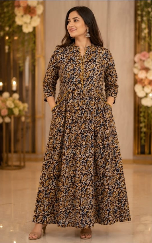 Traditional Kalamkari Dress