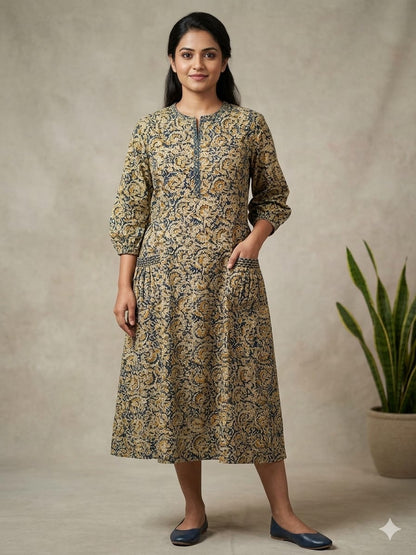 Traditional Kalamkari Dress
