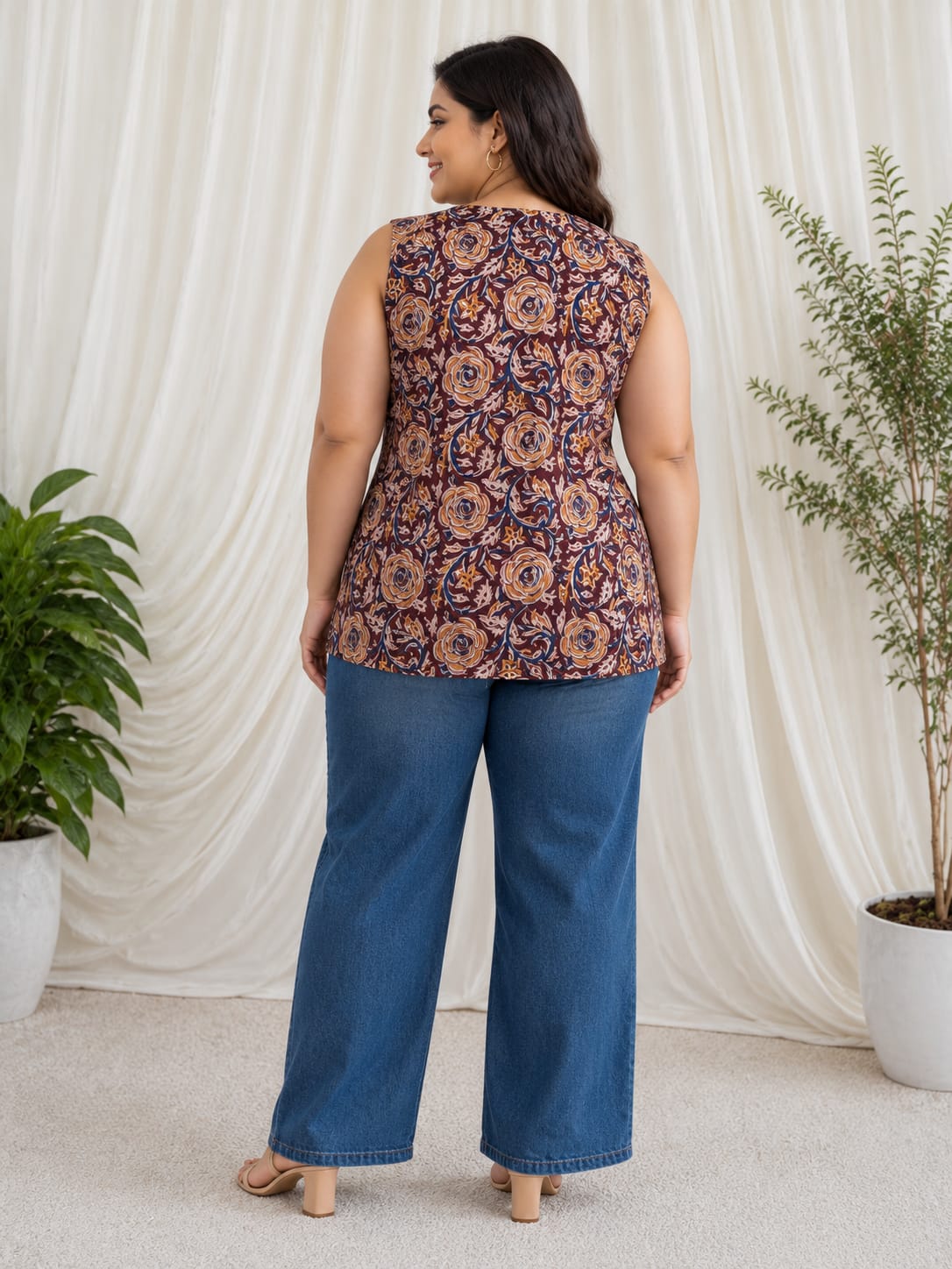 Kalamkari Reversable jacket